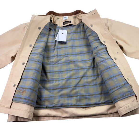 Nike Life Flannel-Lined Canvas Barn Coat Work Jacket Mens Size XL RELAXED FIT - Picture 10 of 14